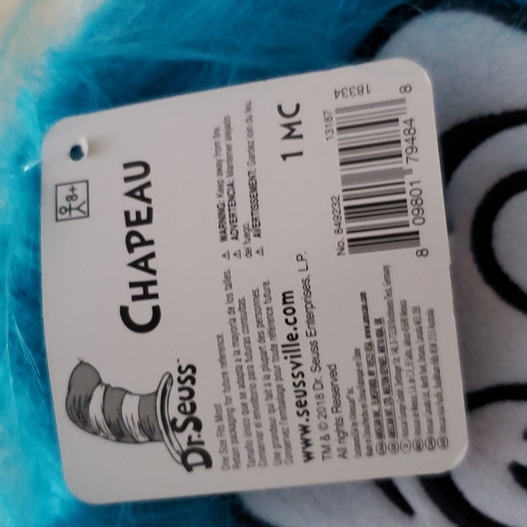 Dr. Seuss Laplander Hat NWT - Picture 5 of 7